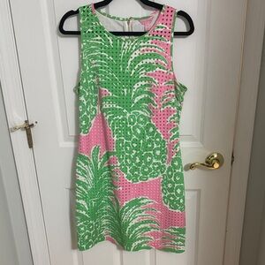 Lilly Pulitzer Pink and Green Dress
